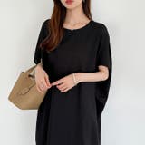 コクーンワンピース リネン 夏ワンピース | COCOMOMO | 詳細画像5 