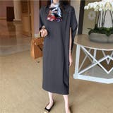 コクーンワンピース リネン 夏ワンピース | COCOMOMO | 詳細画像17 