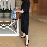 コクーンワンピース リネン 夏ワンピース | COCOMOMO | 詳細画像9 