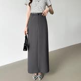 新色登場!選べる2丈バックスリット入りナロースカート タイトスカート | COCOMOMO | 詳細画像33