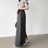 新色登場!選べる2丈バックスリット入りナロースカート タイトスカート | COCOMOMO | 詳細画像34