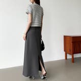 新色登場!選べる2丈バックスリット入りナロースカート タイトスカート | COCOMOMO | 詳細画像39