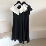 ノースリーブワンピース ビッグカラー 韓国ファッション | COCOMOMO | 詳細画像11 