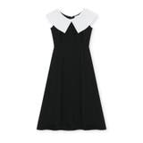 ノースリーブワンピース ビッグカラー 韓国ファッション | COCOMOMO | 詳細画像16 