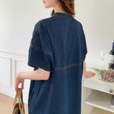 デニムワンピース デニムシャツワンピース 韓国ファッション | COCOMOMO | 詳細画像5