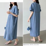 デニムワンピース デニムシャツワンピース 韓国ファッション | COCOMOMO | 詳細画像12