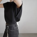 フレンチスリーブTシャツ 脇見え防止 カットソー | COCOMOMO | 詳細画像10 