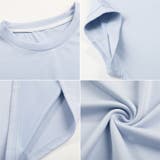 フレンチスリーブTシャツ 脇見え防止 カットソー | COCOMOMO | 詳細画像20 