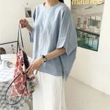 コットンリネンブラウス 涼感ブラウス 体型カバー | COCOMOMO | 詳細画像12