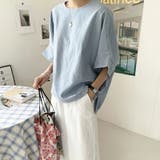 コットンリネンブラウス 涼感ブラウス 体型カバー | COCOMOMO | 詳細画像14