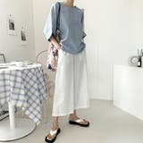 コットンリネンブラウス 涼感ブラウス 体型カバー | COCOMOMO | 詳細画像17