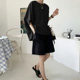 コットンリネンブラウス 涼感ブラウス 体型カバー | COCOMOMO | 詳細画像21