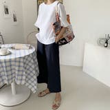 コットンリネンブラウス 涼感ブラウス 体型カバー | COCOMOMO | 詳細画像6