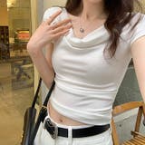 ドレープネック オフショルダー 2way | COCOMOMO | 詳細画像10 