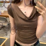 ドレープネック オフショルダー 2way | COCOMOMO | 詳細画像2 