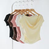 ドレープネック オフショルダー 2way | COCOMOMO | 詳細画像20 