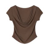 ドレープネック オフショルダー 2way | COCOMOMO | 詳細画像23 