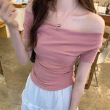 ドレープネック オフショルダー 2way | COCOMOMO | 詳細画像5 