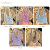 ニット編みバッグ ニットトートバッグ ショルダーバッグ | COCOMOMO | 詳細画像14 