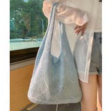 ニット編みバッグ ニットトートバッグ ショルダーバッグ | COCOMOMO | 詳細画像5 