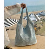 ニット編みバッグ ニットトートバッグ ショルダーバッグ | COCOMOMO | 詳細画像6 