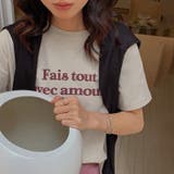tシャツ 英字ロゴTシャツ 韓国ファッション | COCOMOMO | 詳細画像16