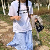 tシャツ 英字ロゴTシャツ 韓国ファッション | COCOMOMO | 詳細画像8