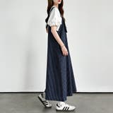 【新色登場】 ワイドサロペット オールインワン | COCOMOMO | 詳細画像20 