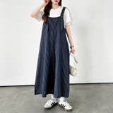【新色登場】 ワイドサロペット オールインワン | COCOMOMO | 詳細画像24 