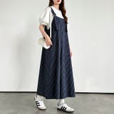 【新色登場】 ワイドサロペット オールインワン | COCOMOMO | 詳細画像26 