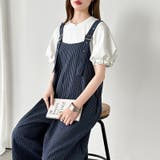【新色登場】 ワイドサロペット オールインワン | COCOMOMO | 詳細画像27 