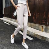 テーパードパンツ センタープレスパンツ アンクルパンツ | COCOMOMO | 詳細画像15 