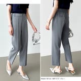 テーパードパンツ センタープレスパンツ アンクルパンツ | COCOMOMO | 詳細画像5 
