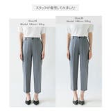 テーパードパンツ センタープレスパンツ アンクルパンツ | COCOMOMO | 詳細画像25 