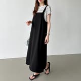 サロペットスカート サロペット ワンピース | COCOMOMO | 詳細画像24 