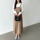 サロペットスカート サロペット ワンピース | COCOMOMO | 詳細画像2 