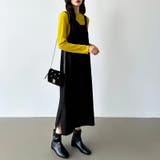 サロペットスカート サロペット ワンピース | COCOMOMO | 詳細画像16 