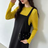 サロペットスカート サロペット ワンピース | COCOMOMO | 詳細画像17 