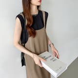 サロペットスカート サロペット ワンピース | COCOMOMO | 詳細画像11 