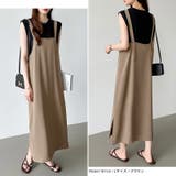 サロペットスカート サロペット ワンピース | COCOMOMO | 詳細画像12 