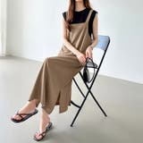 サロペットスカート サロペット ワンピース | COCOMOMO | 詳細画像13 