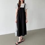 サロペットスカート サロペット ワンピース | COCOMOMO | 詳細画像22 