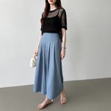 メッシュニット 透かし編み 韓国ファッション | COCOMOMO | 詳細画像18