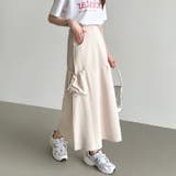 カーゴスカート ロングスカート ドロストポケット付き | COCOMOMO | 詳細画像10 