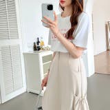 カーゴスカート ロングスカート ドロストポケット付き | COCOMOMO | 詳細画像14 