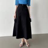 カーゴスカート ロングスカート ドロストポケット付き | COCOMOMO | 詳細画像15 