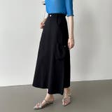 カーゴスカート ロングスカート ドロストポケット付き | COCOMOMO | 詳細画像16 