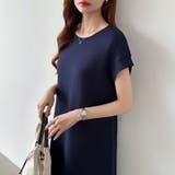 脇見え防止カバー付き Tシャツワンピ-ス コットンワンピース | COCOMOMO | 詳細画像11