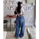 デニムカーゴパンツ デニムパンツ 韓国ファッション | COCOMOMO | 詳細画像5