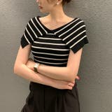 【新色登場】 ビッグカラーニット ケープカラー | COCOMOMO | 詳細画像24